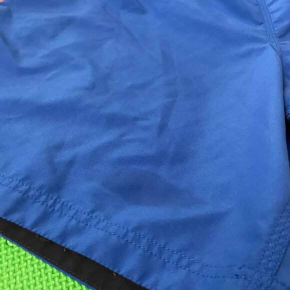 Speedo Swim Shorts Men Size Large Blue Pockets Polyester - STAIN - READ - Picture 10 of 10
